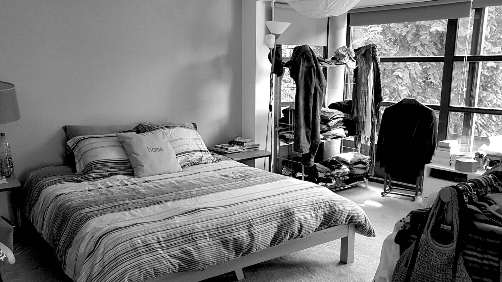 Conception et Décoration d'une suite parentale - La chambre avant les travaux